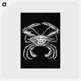 アートポストカード-Vintage crab marine life illustration - エルンスト ヘッケル Postcard.