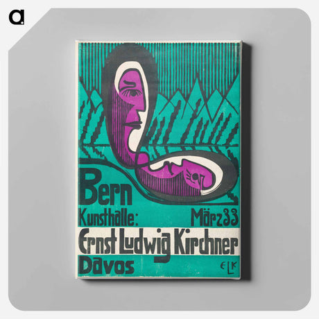 アートパネル-Bern Kunsthalle, March 33 - エルンスト ルートヴィヒ キルヒナー Canvas.