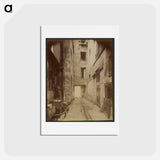 アートポストカード-Vieille Cour, 22 Rue Quincampoix
 - ウジェーヌ アジェ Postcard.