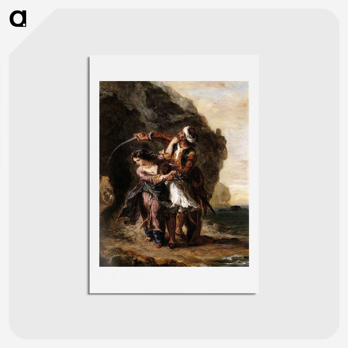 3-19_Eugene-Delacroix_hagaki
