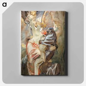 アートパネル-Study for "Death and Victory" - ジョン シンガー サージェント Canvas.