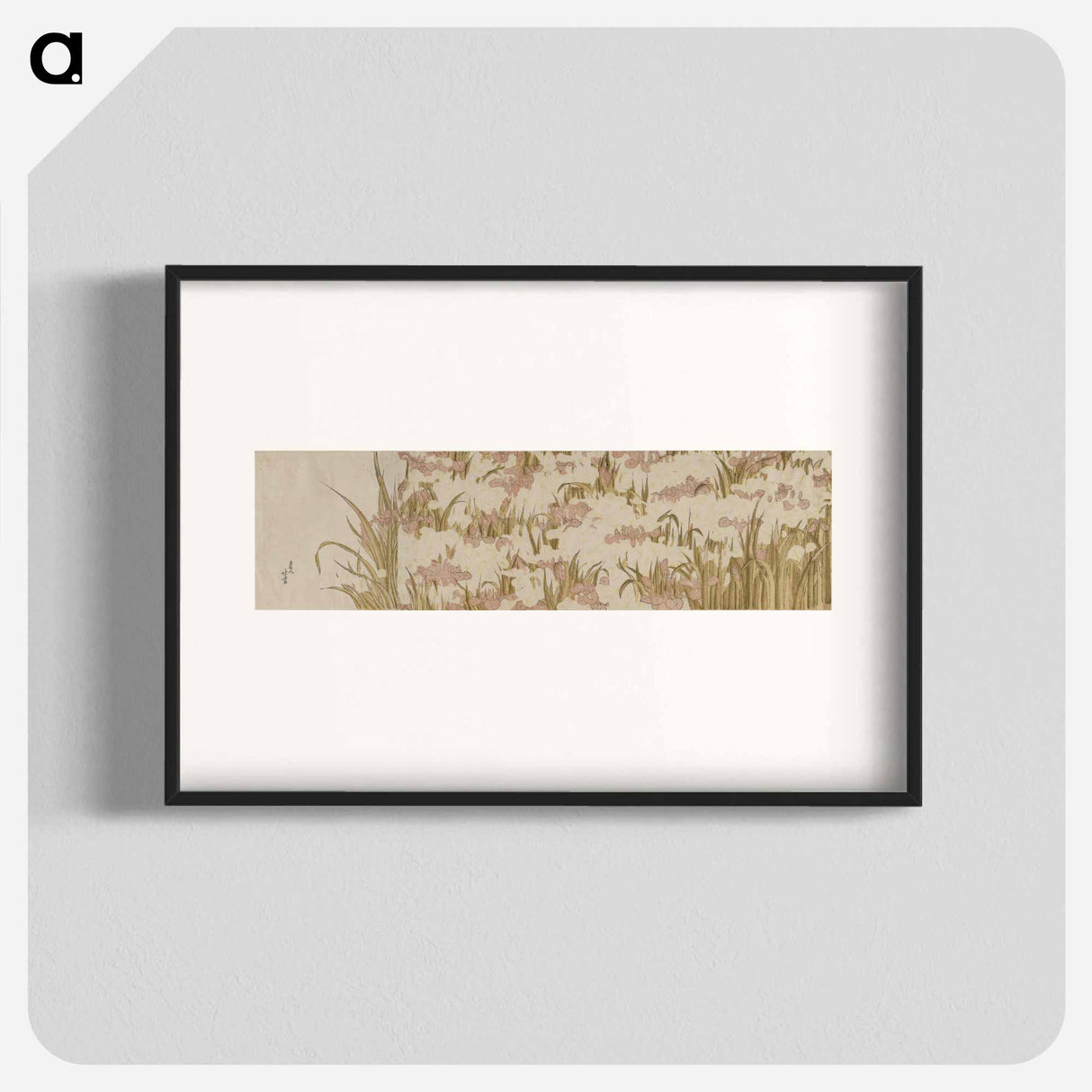 アートポスター-Hokusai's grass - 葛飾 北斎 Poster.