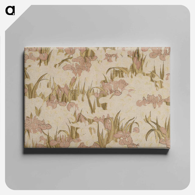 アートパネル-Hokusai's grass - 葛飾 北斎 Canvas.