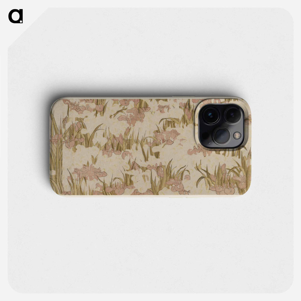 Hokusai's grass - 葛飾 北斎 Phone Case.