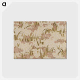 アートポストカード-Hokusai's grass - 葛飾 北斎 Postcard.