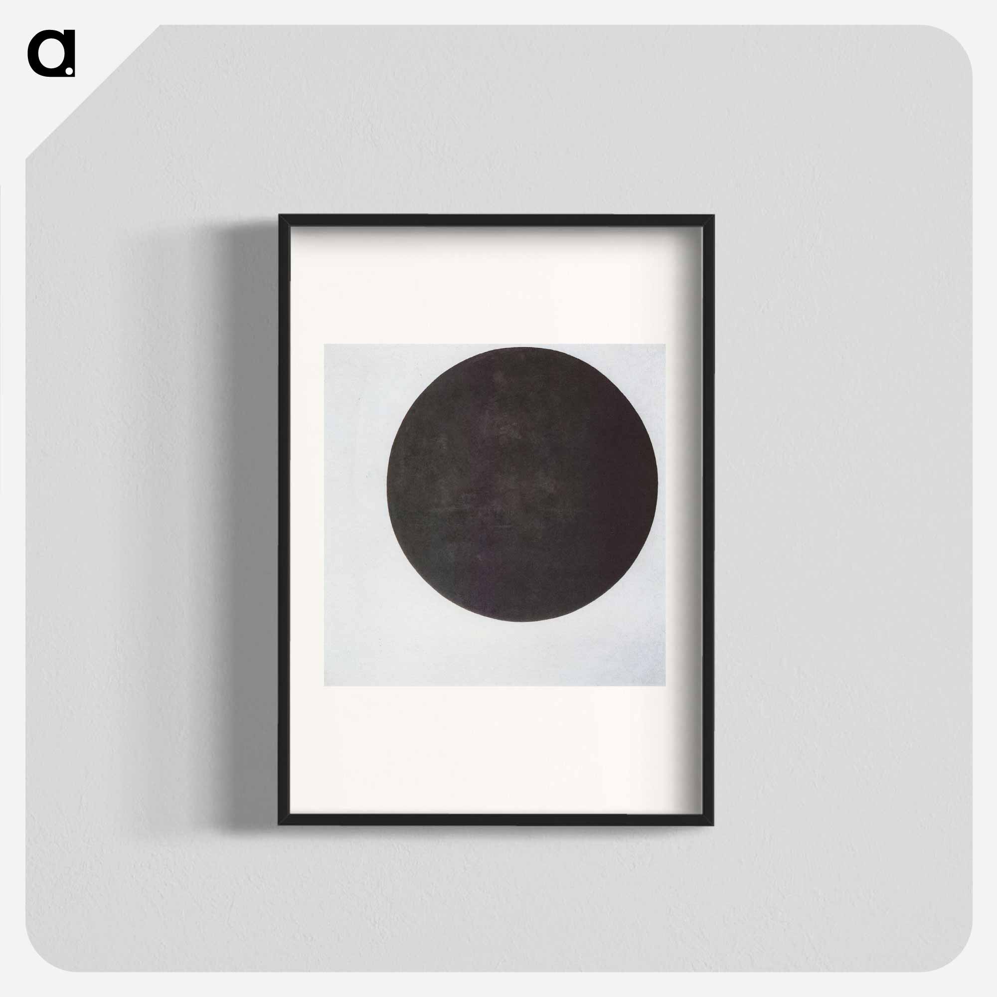 Black Circle - カジミール マレーヴィチ Poster. – artgraph.