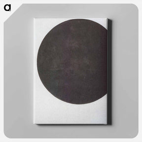 アートパネル-Black Circle - カジミール マレーヴィチ Canvas.