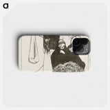 Unmarried Old Women in Arles - ポール ゴーギャン Phone Case.