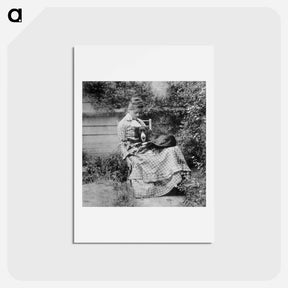 アートポストカード-Photograph - トーマス エイキンズ Postcard.