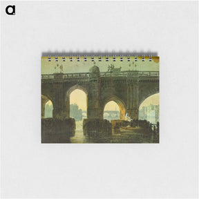 アートメモ帳-Old London Brige - ウィリアム ターナー Memo.