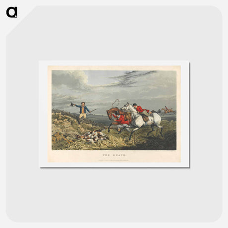 アートポストカード-Fox Hunting: The Death
 - イェール大学アートギャラリー Postcard.