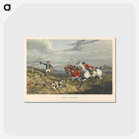 アートポストカード-Fox Hunting: The Death
 - イェール大学アートギャラリー Postcard.