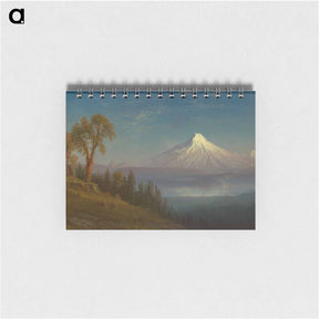 アートメモ帳-Mount St. Helens, Columbia River, Oregon - アルバート ビアスタット Memo.