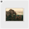 アートポストカード-Toomai of the Elephants
 - ボストン公共図書館 Postcard.