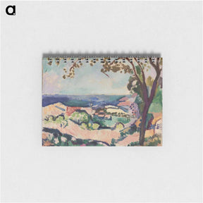 アートメモ帳-The Sea Seen from Collioure - アンリ マティス Memo.