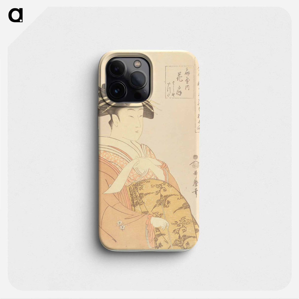 Prostitute Hanaōgi of the Ōgiya House - 喜多川 歌麿 Phone Case.