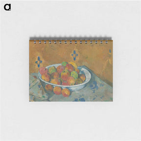 アートメモ帳-The Plate of Apples - ポール セザンヌ Memo.