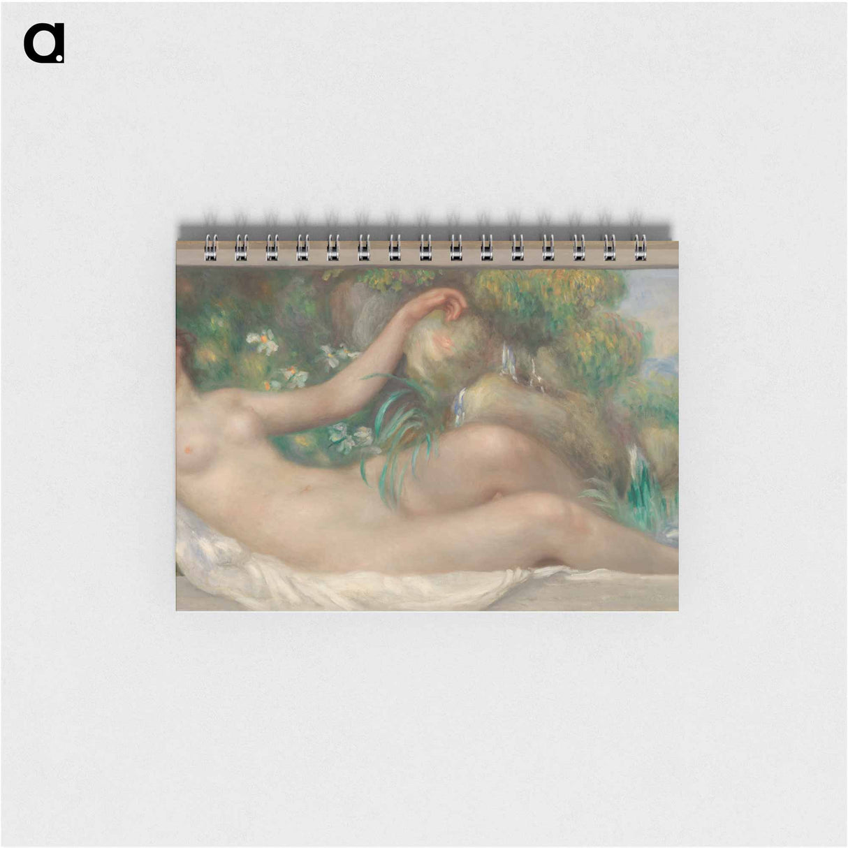 Reclining Nude - ピエール オーギュスト ルノワール Memo.