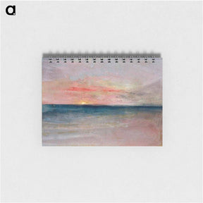 アートメモ帳-Sunset - ウィリアム ターナー Memo.