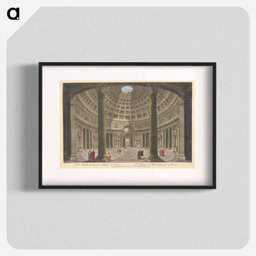 The Inside of the Pantheon at Rome
 - イェール大学アートギャラリー Poster.