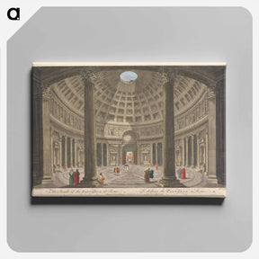 アートパネル-The Inside of the Pantheon at Rome
 - イェール大学アートギャラリー Canvas.