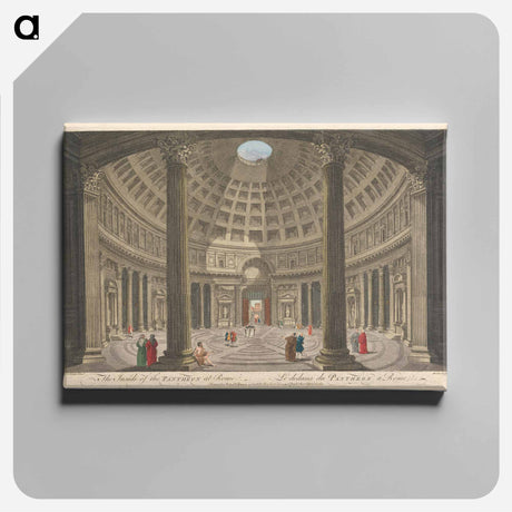 アートパネル-The Inside of the Pantheon at Rome
 - イェール大学アートギャラリー Canvas.