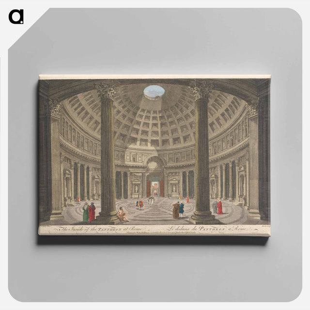 アートパネル-The Inside of the Pantheon at Rome
 - イェール大学アートギャラリー Canvas.