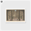アートポストカード-The Inside of the Pantheon at Rome
 - イェール大学アートギャラリー Postcard.