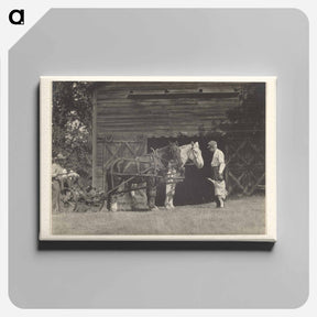 アートパネル-Lake George - アルフレッド スティーグリッツ Canvas.