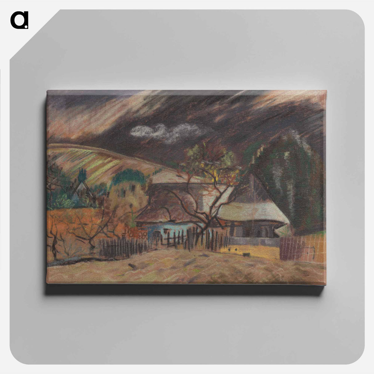 Lonely house - アーノルド ピーター ワイズ クビンチャン Canvas.