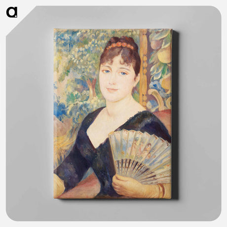 アートパネル-Woman with Fan
 - バーンズ・コレクション Canvas.