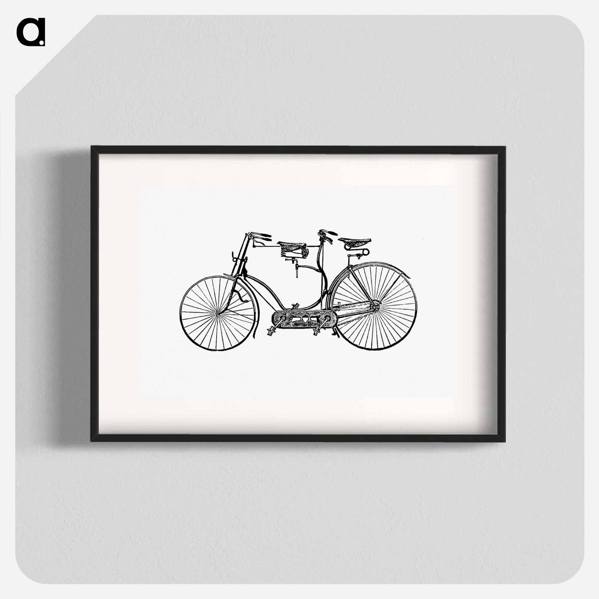 アートポスター-Tandem Bicycle, Devia Hibernia
 - 大英図書館 Poster.