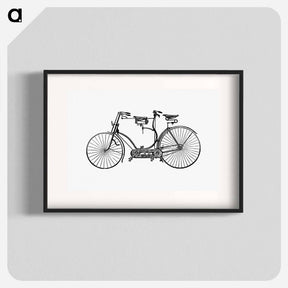 アートポスター-Tandem Bicycle, Devia Hibernia
 - 大英図書館 Poster.