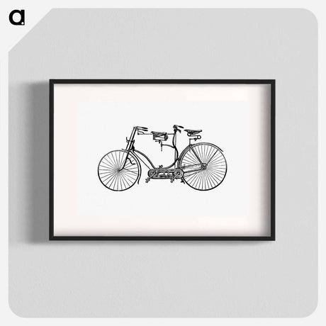 アートポスター-Tandem Bicycle, Devia Hibernia
 - 大英図書館 Poster.