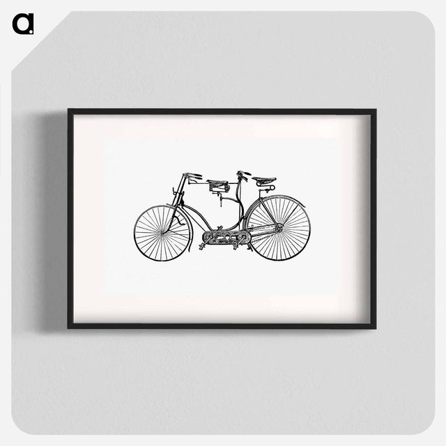 アートポスター-Tandem Bicycle, Devia Hibernia
 - 大英図書館 Poster.