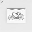 アートメモ帳-Tandem Bicycle, Devia Hibernia
 - 大英図書館 Memo.