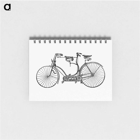 アートメモ帳-Tandem Bicycle, Devia Hibernia
 - 大英図書館 Memo.