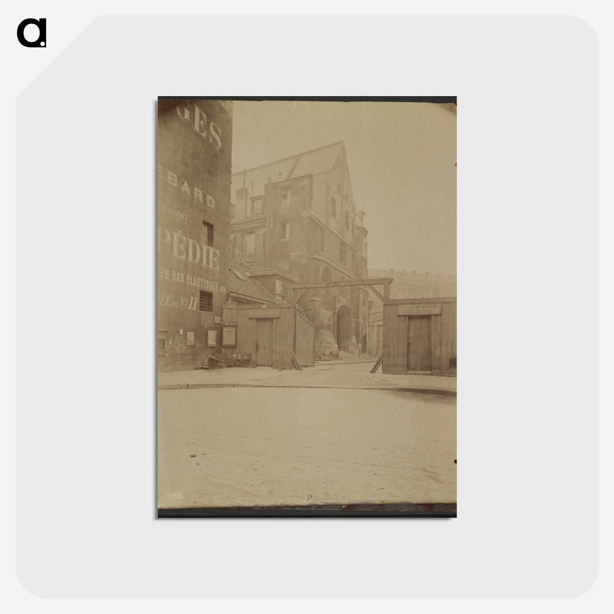 アートポストカード-Ancien Convent des Cordeliers
 - ウジェーヌ アジェ Postcard.