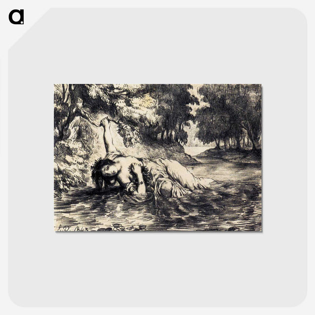 3-20_Eugene-Delacroix_postcard