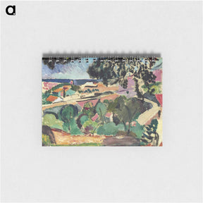 アートメモ帳-Paysage De Collioure - アンリ マティス Memo.