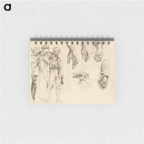 アートメモ帳-Studies for "Gassed" by John Singer Sargent - ジョン シンガー サージェント Memo.