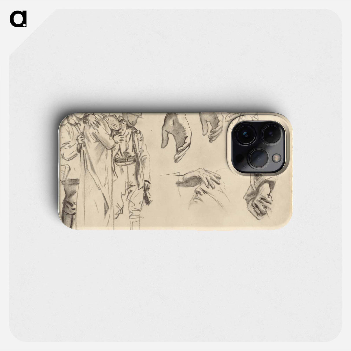 Studies for "Gassed" by John Singer Sargent - John Singer Sargent Phone Case.