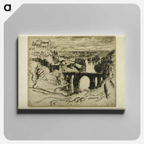 アートパネル-St. Martins Bridge, Toledo
 - ジョセフ ペネル Canvas.