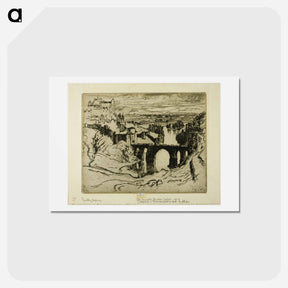 アートポストカード-St. Martins Bridge, Toledo
 - ジョセフ ペネル Postcard.