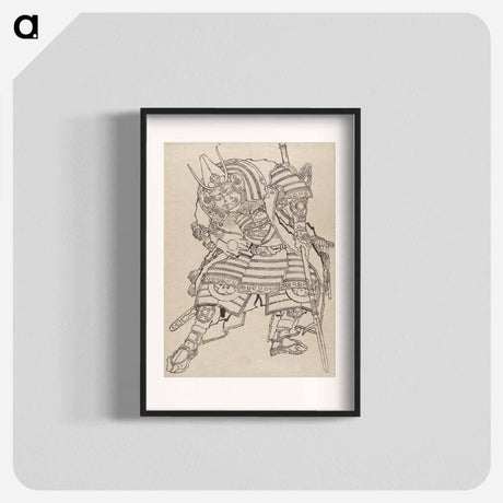 アートポスター-Hokusai's Album of Sketches - 葛飾 北斎 Poster.