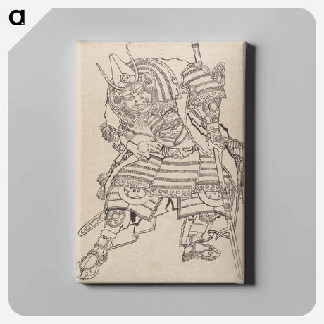 アートパネル-Hokusai's Album of Sketches - 葛飾 北斎 Canvas.