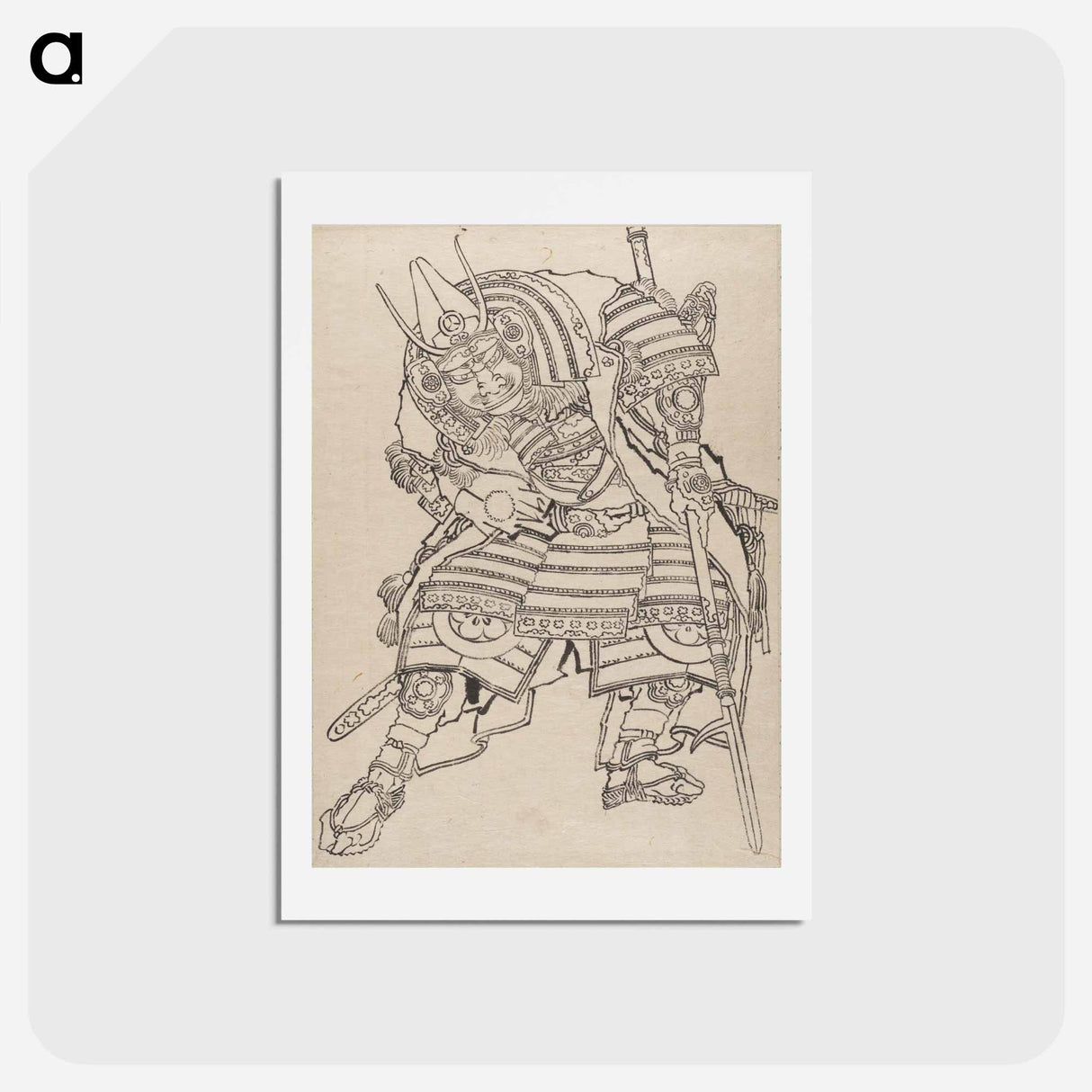 アートポストカード-Hokusai's Album of Sketches - 葛飾 北斎 Postcard.