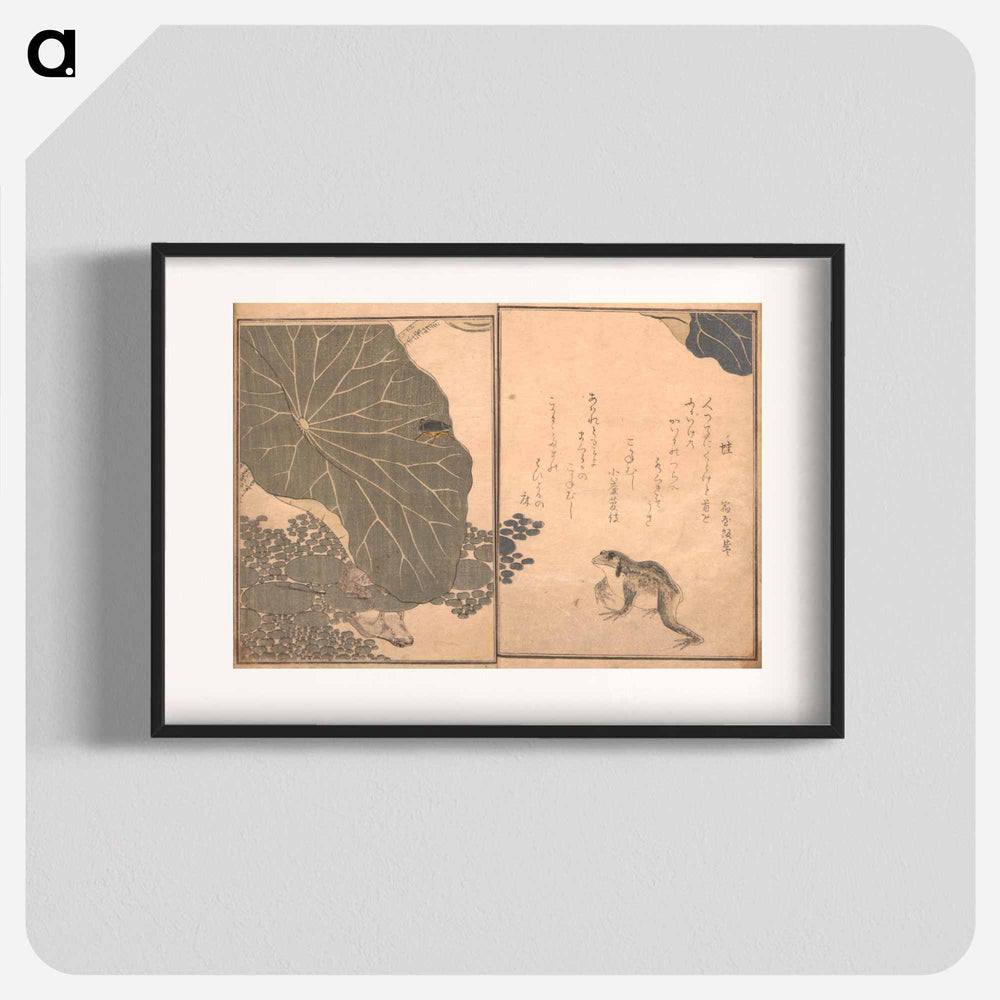 Picture Book of Crawling Creatures (The Insect Book) (Ehon mushi erami) - 喜多川 歌麿 Poster.