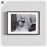 アートポスター-Nurse with Patient at Tent Hospital, Auteuil Race Track
 - 国立医学図書館 Poster.