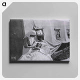 アートパネル-Nurse with Patient at Tent Hospital, Auteuil Race Track
 - 国立医学図書館 Canvas.